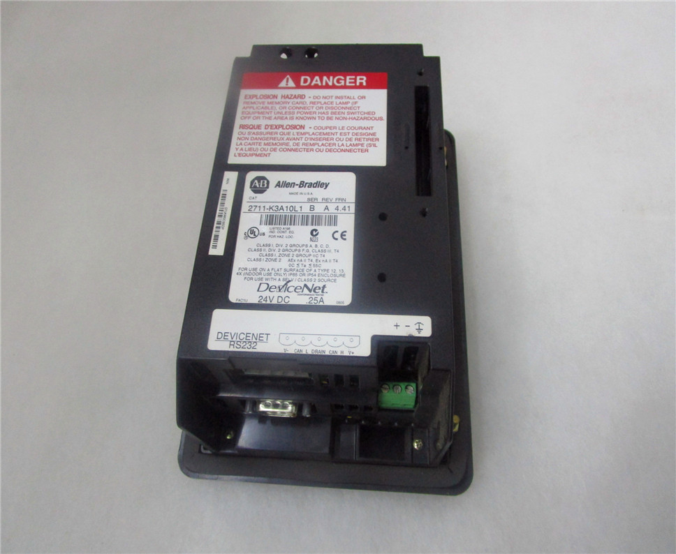 Allen Bradley 2711-k3a10L1 Module