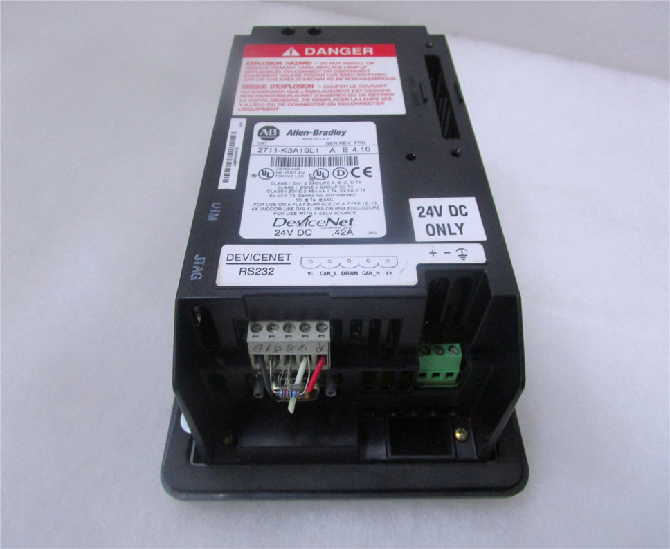 Allen Bradley	2711-k3a10L1 Module