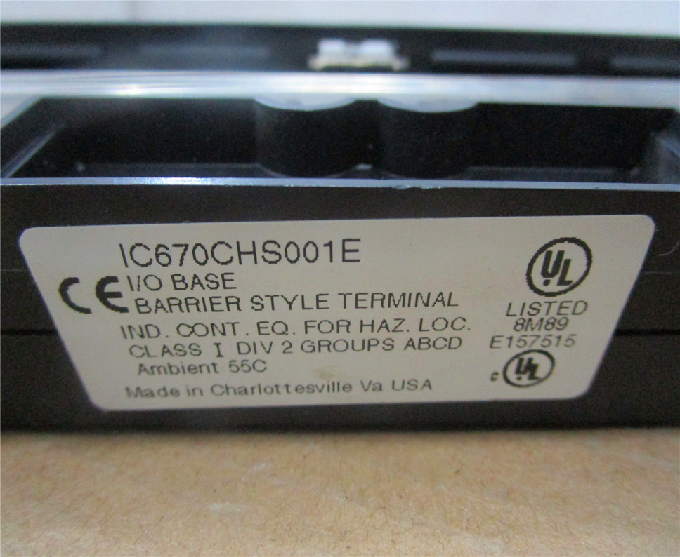 General Electric IC670CHS001E Module