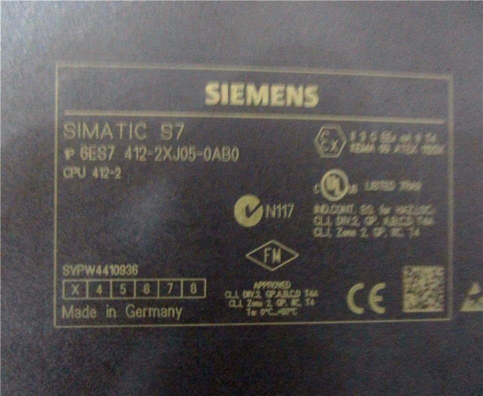 SIEMENS 6ES7412-2XJ05-0AB0 Module