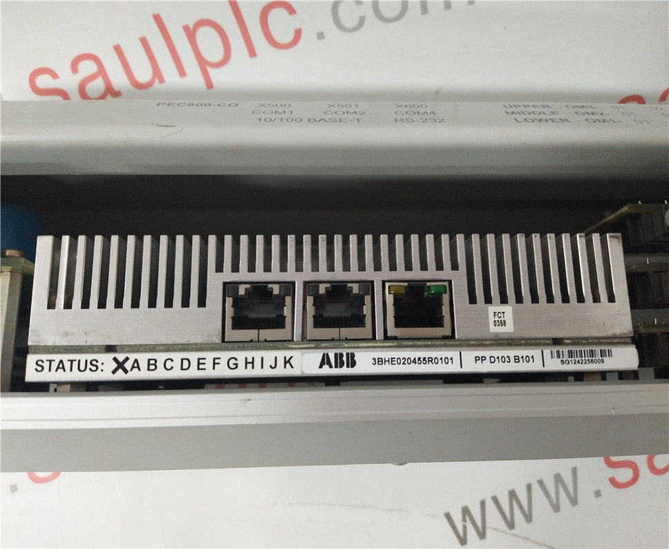 ABB 3BHE020455R0101 PPD103B101 Module