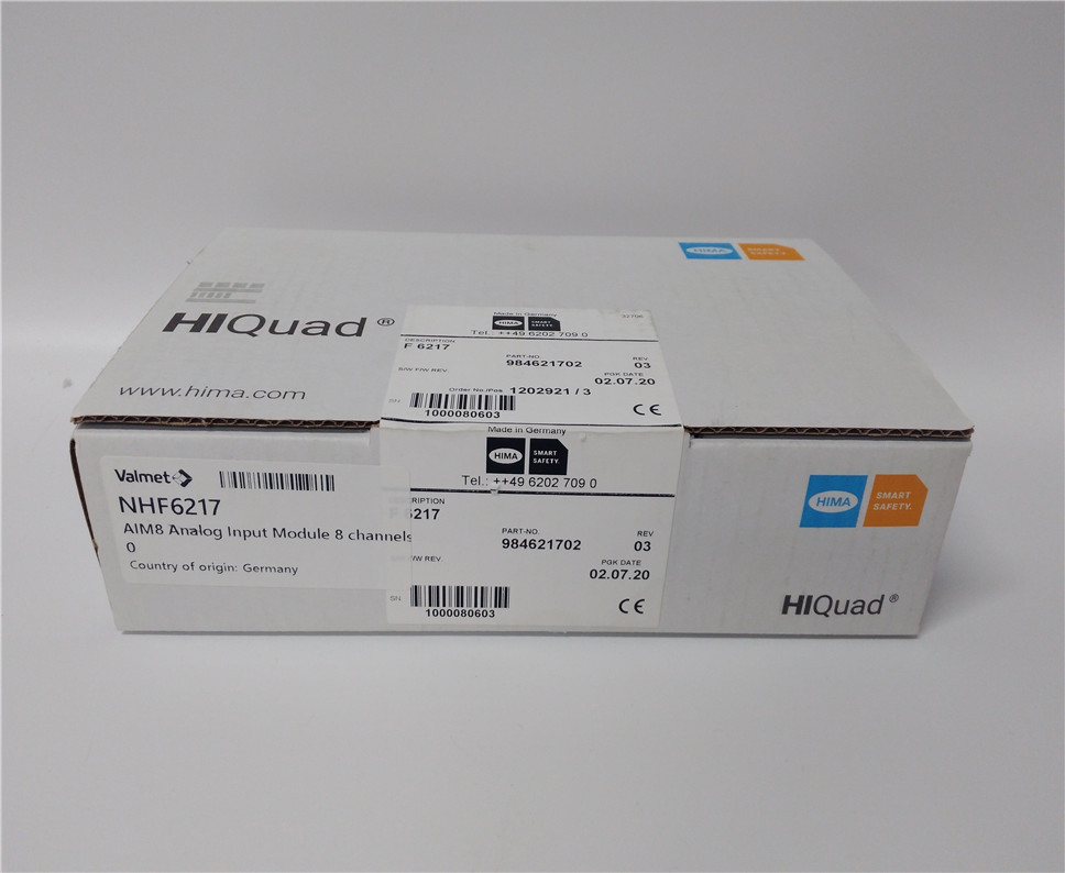 F6217 Analog Input Module HIMA