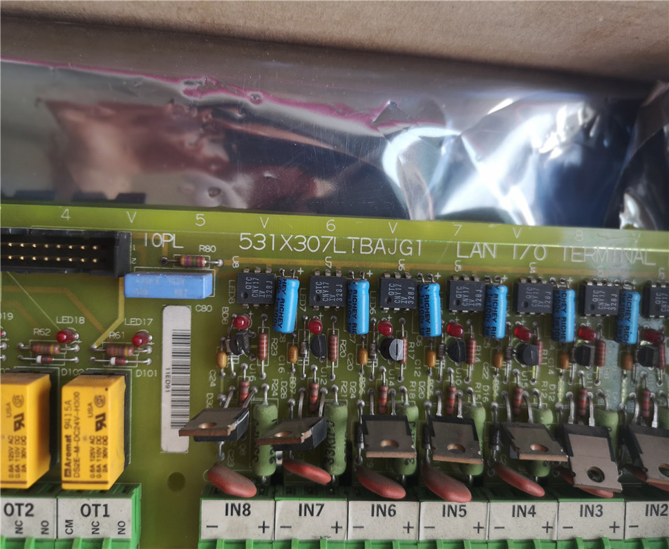 GE TURBINE IS200TBAIH1C  MAIN BOARD FOR 3 analog I/O GE FANUC