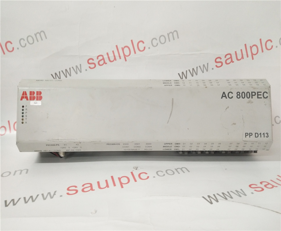 ABB086370-001 Analog Input Module