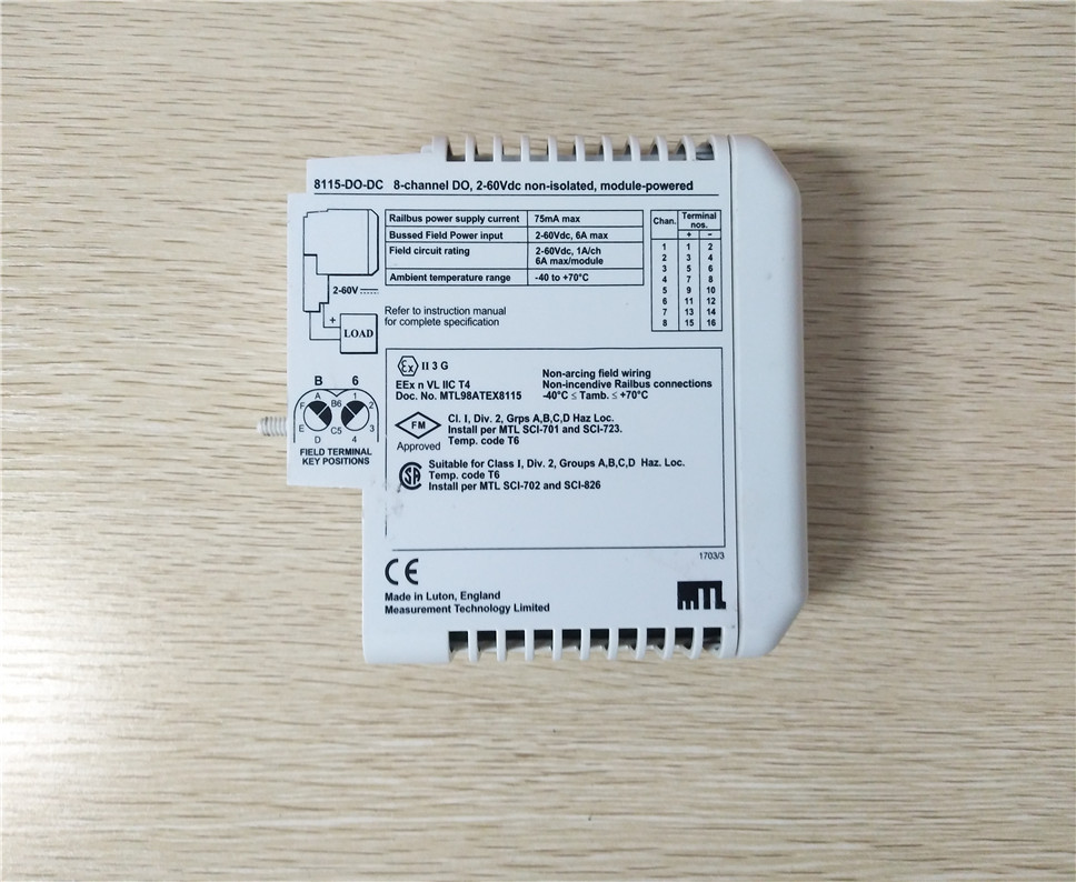 GE 8115-DO-DC  controller module