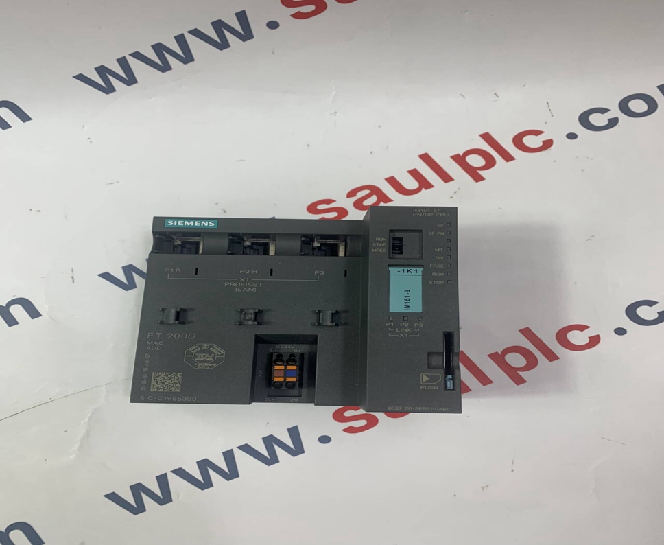 SIEMENS 6ES7151-8FB01-0AB0  INTERFACE MODULE/CPU