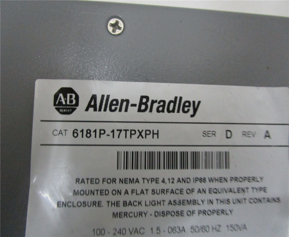 Allen Bradley	 618p-17tpxph Module