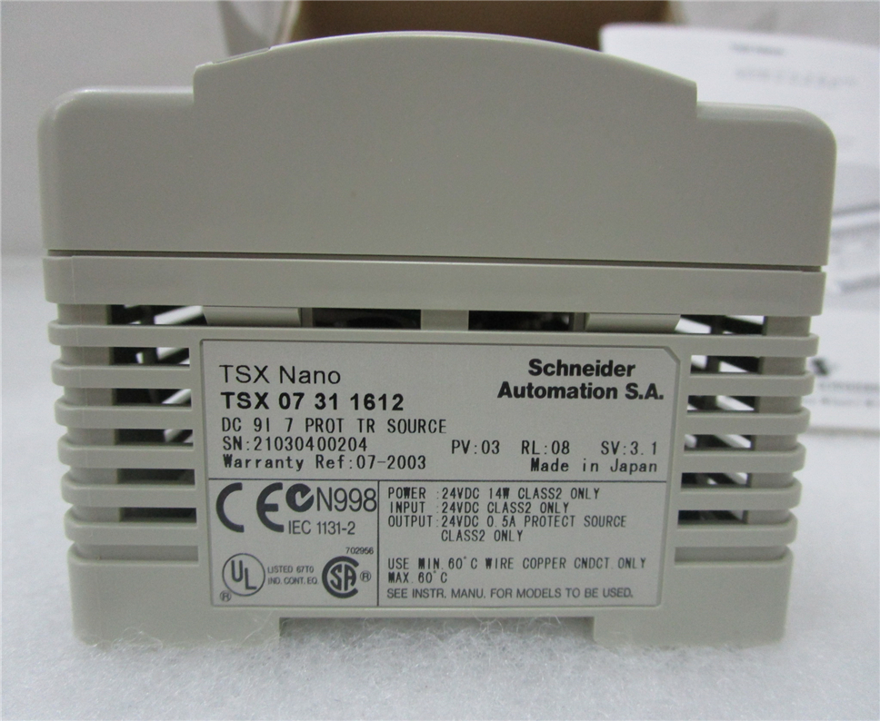 SCHNEIDER TSX07311612 Module