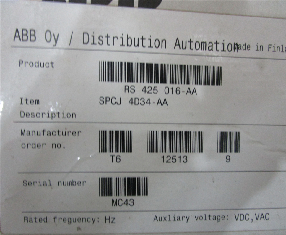 ABB SPCJ4D34-AA Module