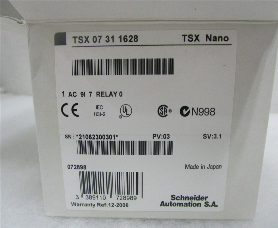 SCHNEIDER TSX07311628 Module