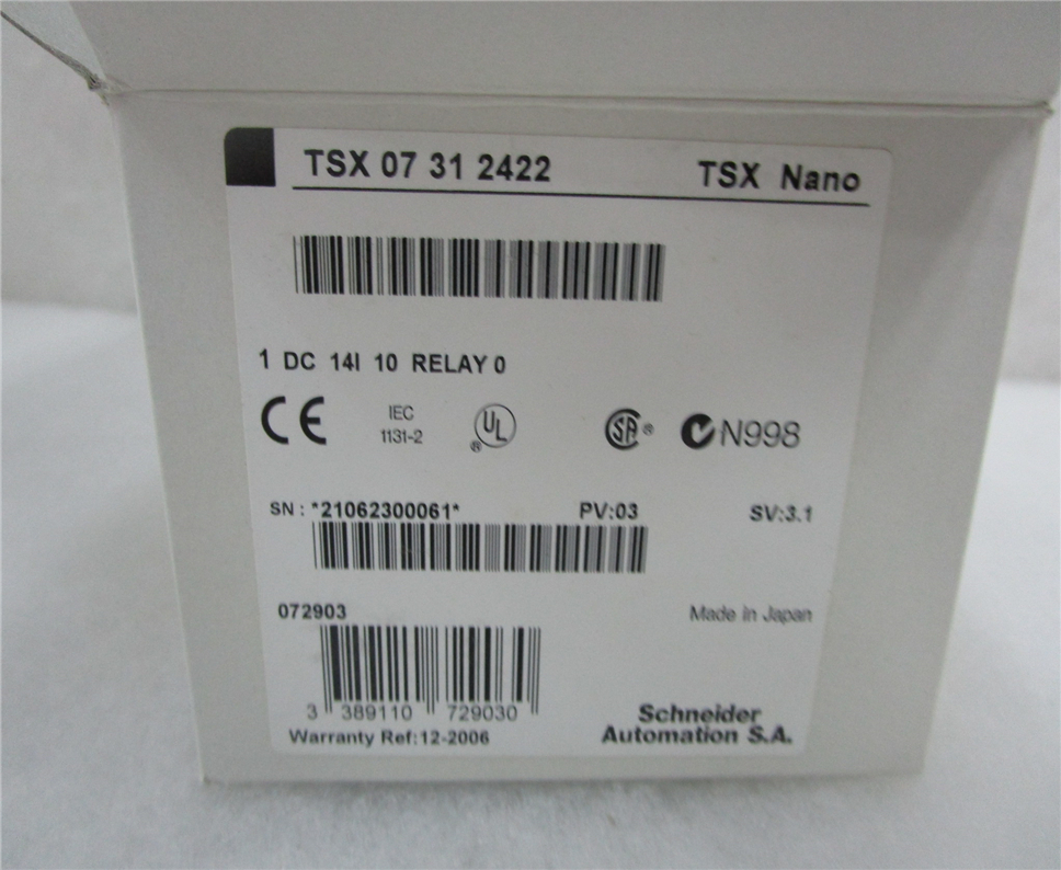 SCHNEIDER TSX07312422 Module