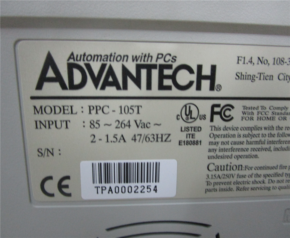 ADVANTECH PPC-105T Module