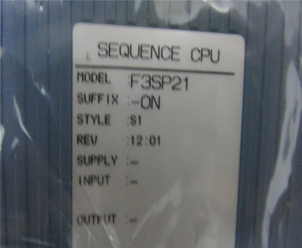 YOKOGAWA F3SP21 Module