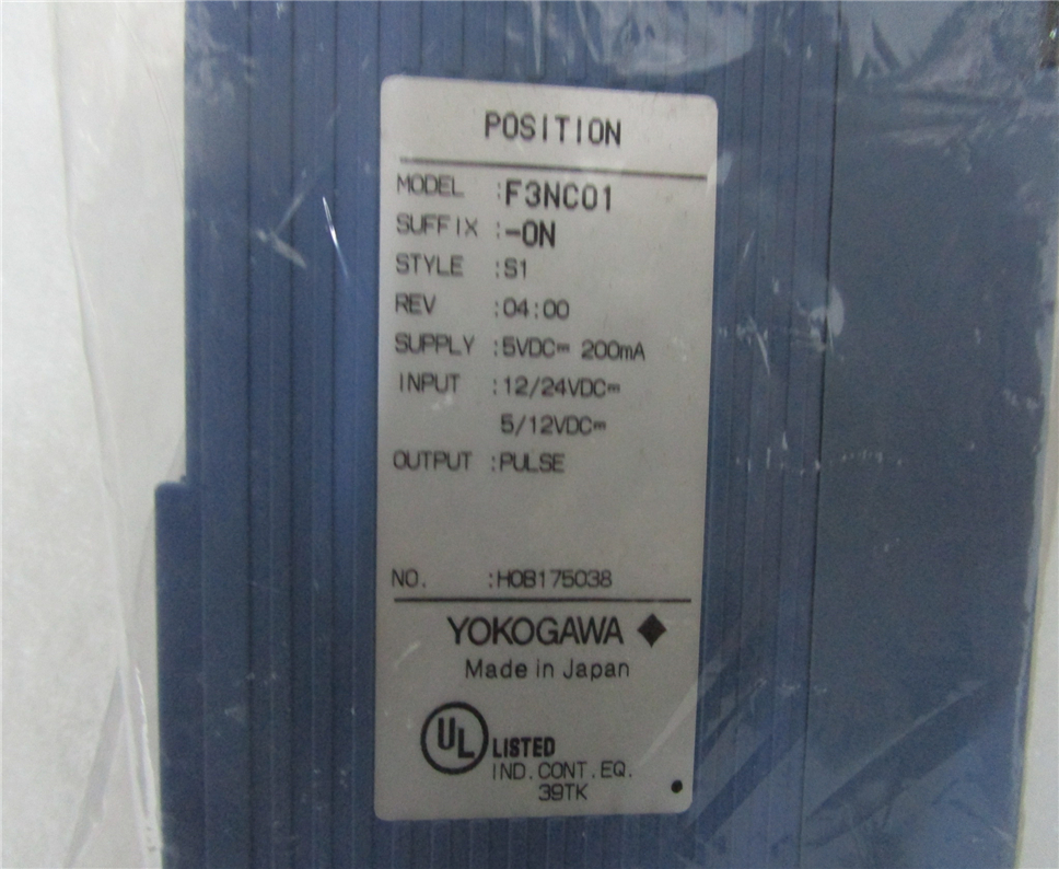 YOKOGAWA F3NC01-0N Module