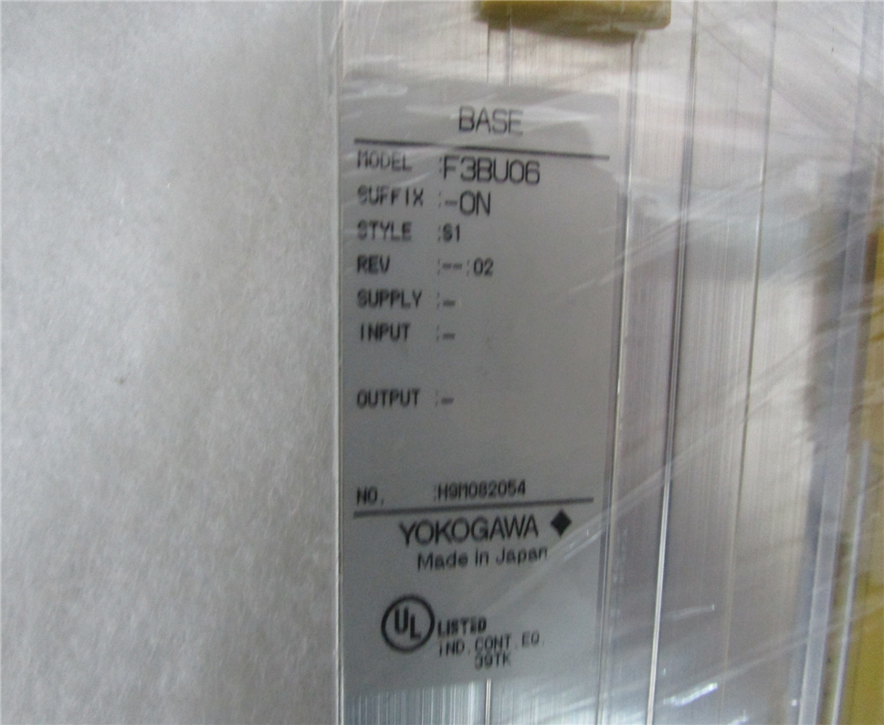 YOKOGAWA F3BU06-0N Module