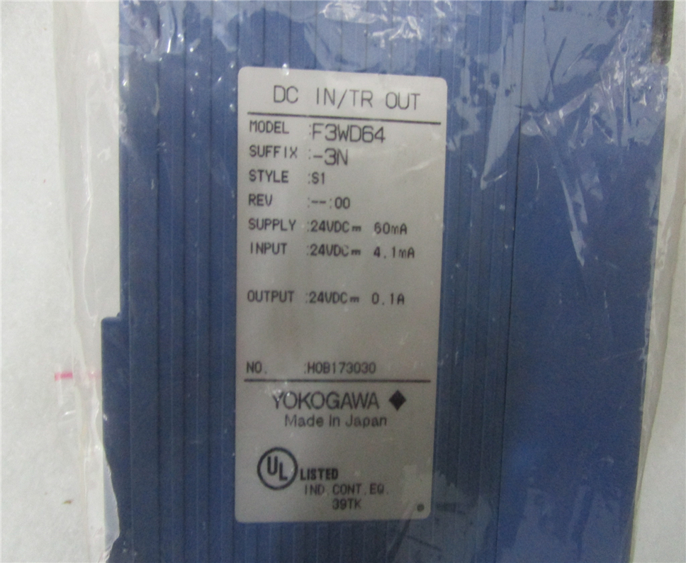 YOKOGAWA F3WD64-3N Module