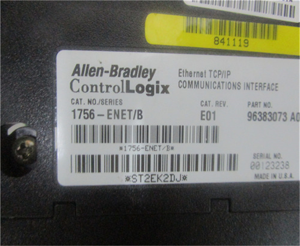 Allen Bradley 1756-ENET Module