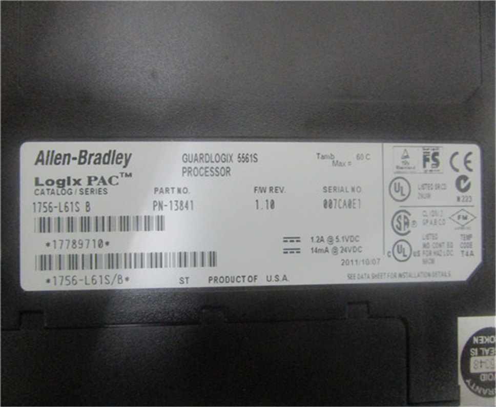 Allen Bradley 1756-L61S Module