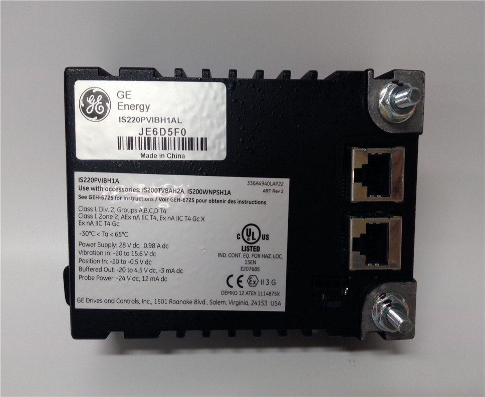 IS220PVIBH1AL  Analog Module GE FANUC