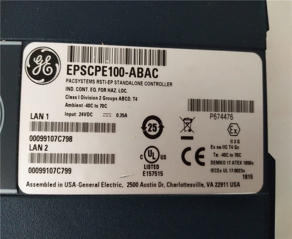 IS220PAICH1A analog input/ouput module GE FANUC