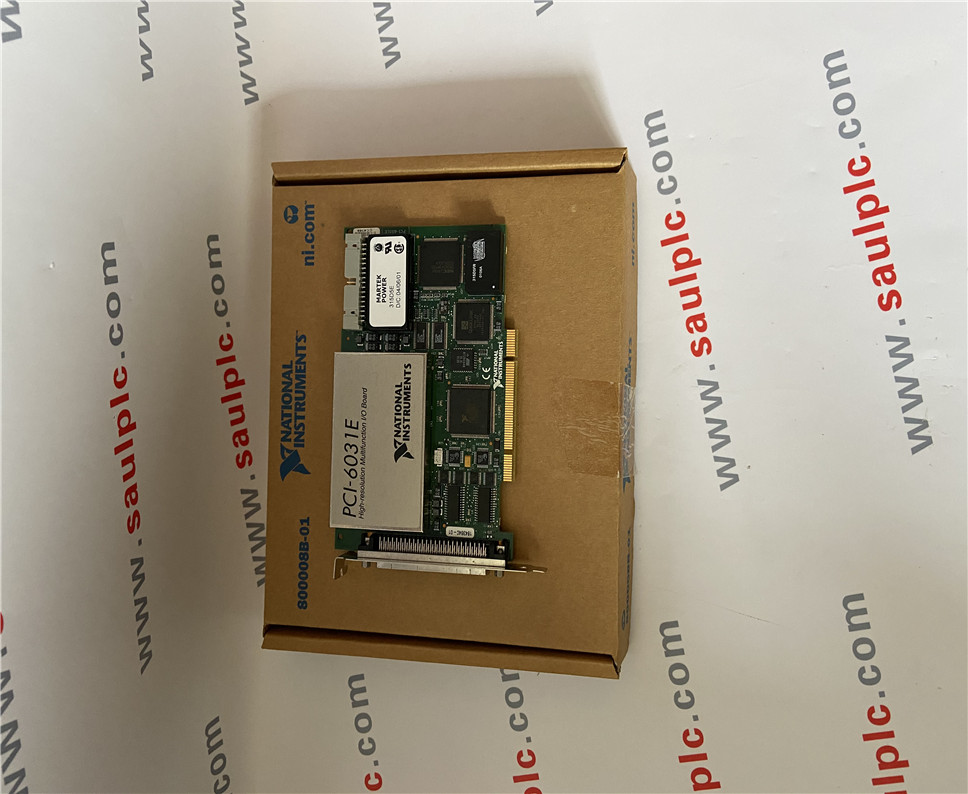 PCI-6031E National Instruments Control Unit