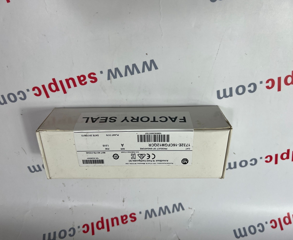 1732E-16CFGM12QCR Allen-Bradley 2-port self-configurable Ethernet Module