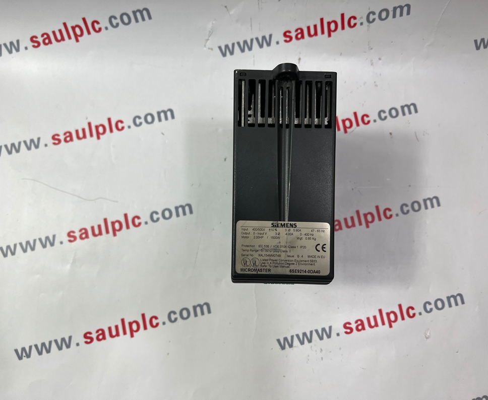 6SE9214-0DA40 Siemens Miniature main driver