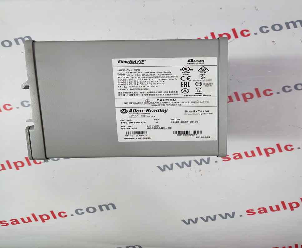 1783-BMS20CGP Allen-Bradley network switch